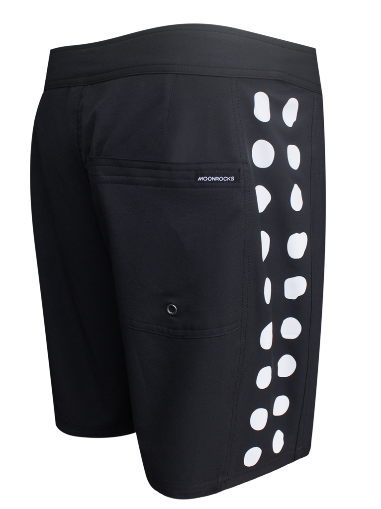 Men Boardshort 80's Dot Black