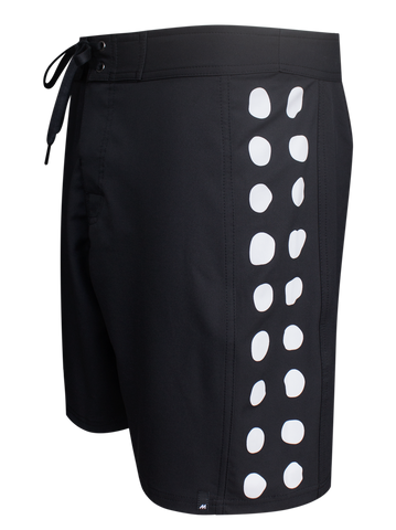 Men Boardshort 80's Dot Black