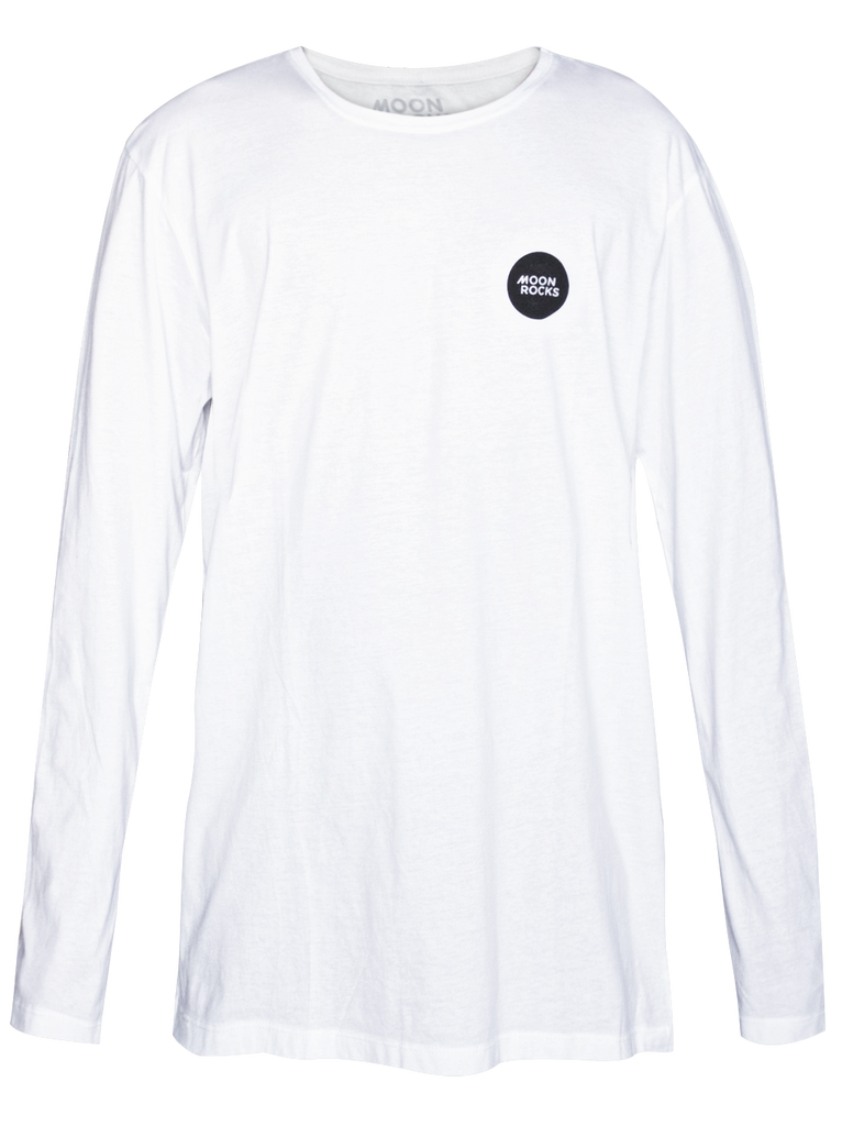 MEN T-SHIRT WHITE LOGO BOLA