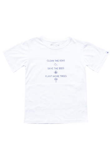 Kids T-shirt Clean the seas