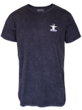 MEN T-SHIRT BLACK WASH BELIEVE