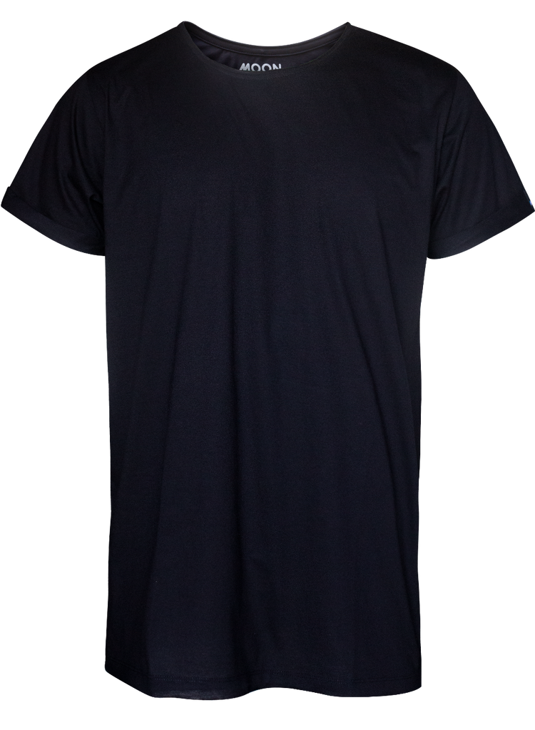 MEN T-SHIRT BLACK NEW ZEN