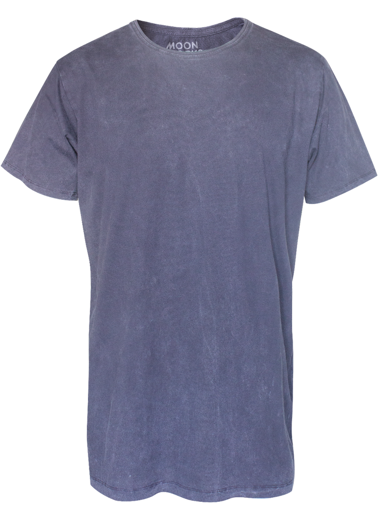 MEN T-SHIRT 2 PLAIN GREY WASH 2