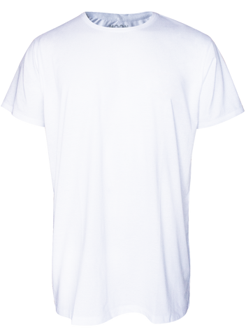 Men T-shirt 2 Plain White