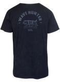 MEN T-SHIRT WASH 2 WAVE HUNTER