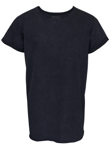 MEN T-SHIRT BLACK WASH ZEN