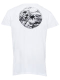 Men T-shirt White Canggu Rock Big