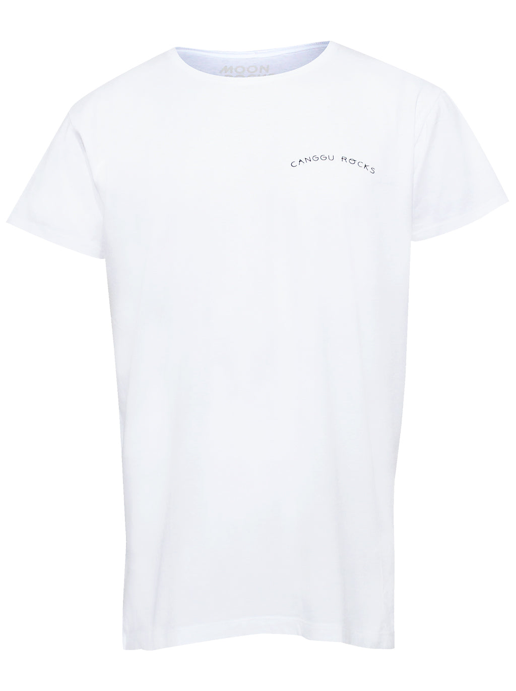 Men T-shirt White Canggu Rock Big