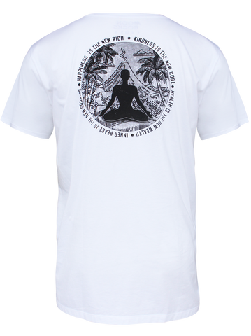 MEN T-SHIRT WHITE KINDNESS