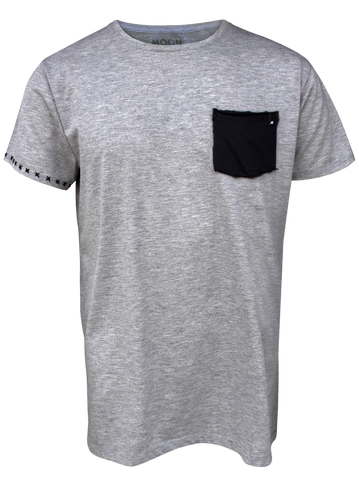 Men T-Shirt Misty Pocket Bintang